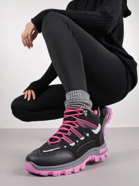 Bocanci Afellie cu fucsia negru