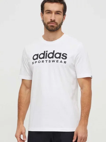 Tricou Adidas alb