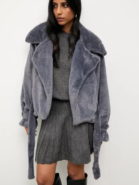 Куртка Answear.LAB демісезонна сірий