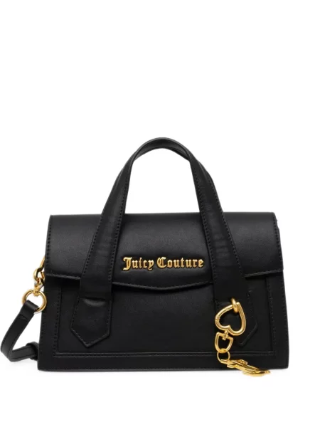 Geanta crossbody Juicy Couture cu autograf negru