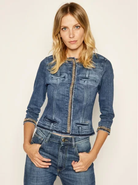 Liu Jo Traper jakna Tamnoplava plava