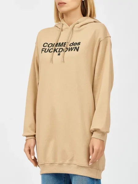 Толстовка Comme Des Fuckdown бежева