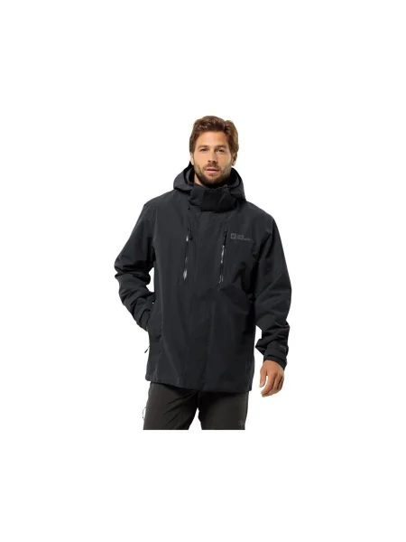 Geacă Jack Wolfskin negru