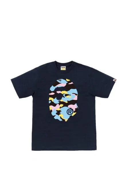 Grafički majica A Bathing Ape® s printom plava
