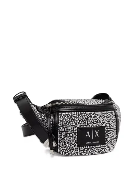Opasan remen Armani Exchange crna