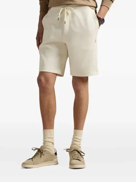 Krátký spodní díl plavek Polo Ralph Lauren s aplikacemi se stahovací šňůrkou modrý