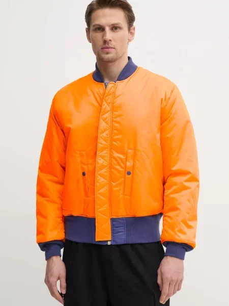 Alpha Industries geaca bomber HERITAGE de tranzitie violet