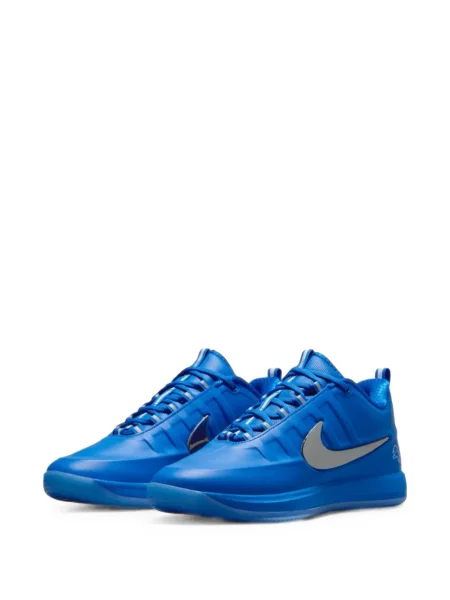 Leggings Nike alergare din fleece cu cordon albastru