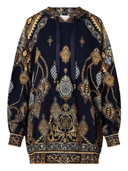 Hanorac cu glugă Camilla albastru