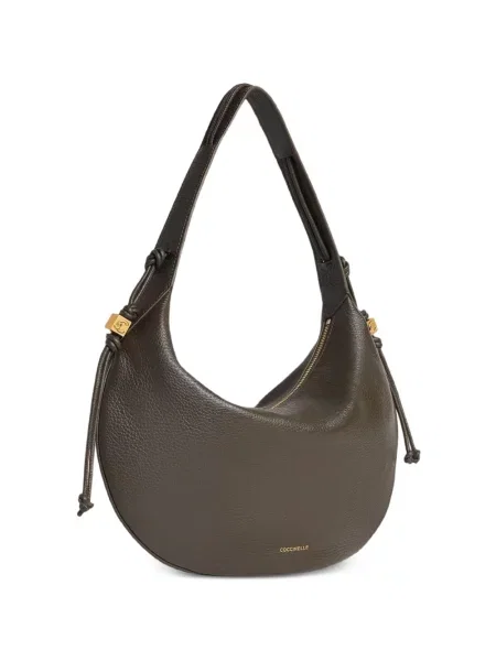 Geantă shopper Coccinelle din piele verde