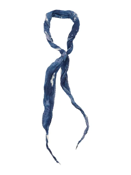 Pull&Bear Šal PALUELO modra bela