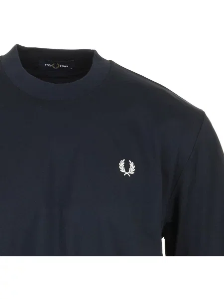 Tričko Fred Perry s potiskem černé