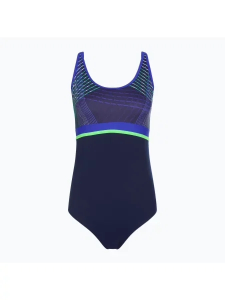 Jednodílné plavky RAS Bruit Spa Back navy tmavě modré