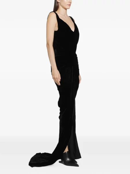 Rochie maxi Rick Owens negru