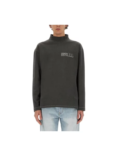 Dzianinowy sweter Erl czarny