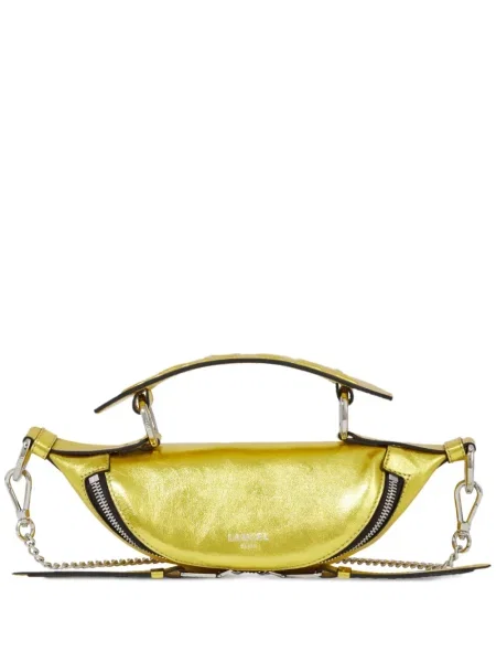 Geanta de piele Lancel din piele galben