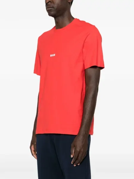 Tricou Msgm cu imagine roșu