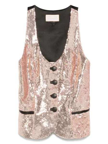 Vestă Mitiliane Couture auriu