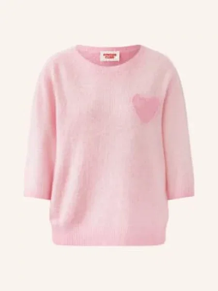 Oui Sweter Z Rękawami rosa różowy