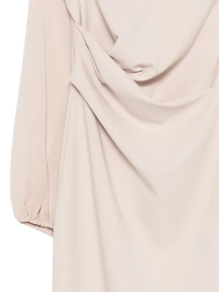 Rochie mini D.exterior drapată lungă de costum