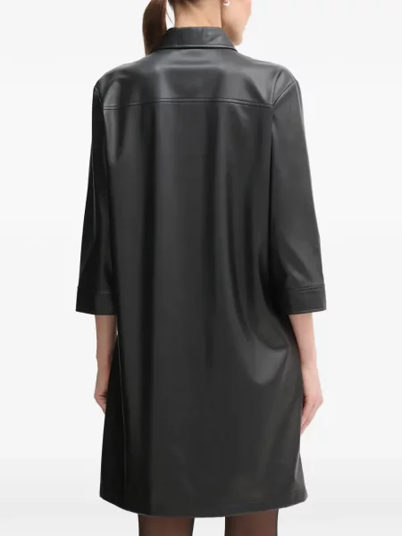 Rochie tip cămașă Benetton negru
