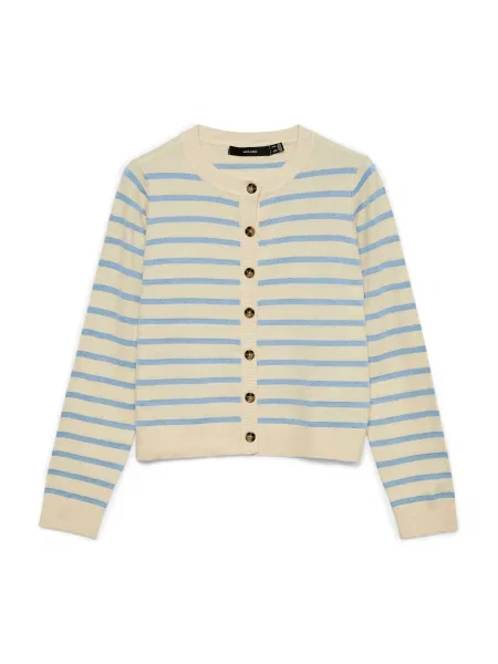 VERO MODA Kardigán VMSaba nebielená / svetlomodrá