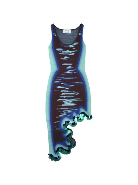 Rochie Ph5 cu paiete maro