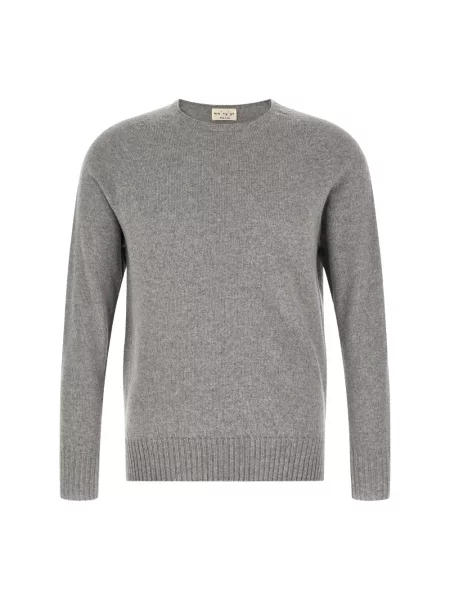 Sweter Ma'ry'ya wełniany szary