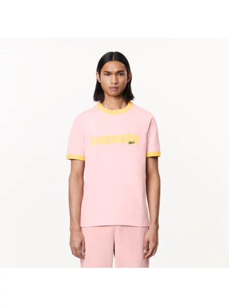 Lacoste Koszulka Lacoste niebieska