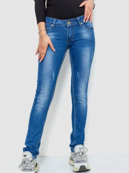 Завужені джинси Ager синій