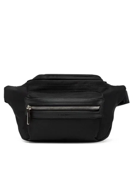 Ζωσμένος ζώνη Calvin Klein μαύρο