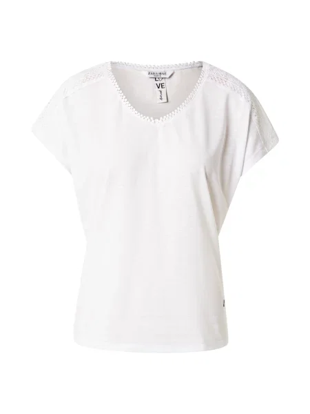 ZABAIONE Tricou alb