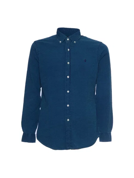 Koszula casualowa o kroju regular fit z czystej bawełny Polo Ralph Lauren niebieska