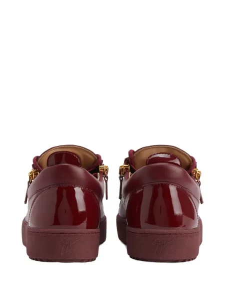 Bőr sneaker Giuseppe Zanotti Frankie piros