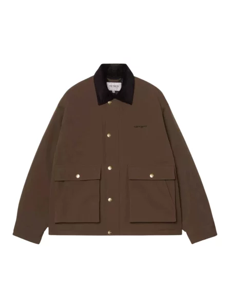 Kurtka Carhartt Wip brązowa