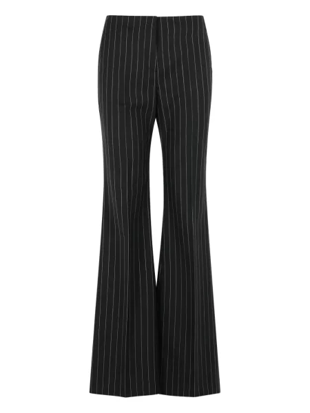 Pantaloni Sportmax cu dungi negru
