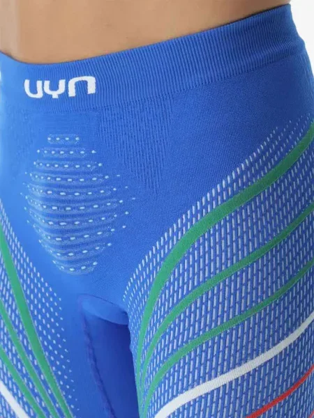 Pruhované legíny Uyn modré