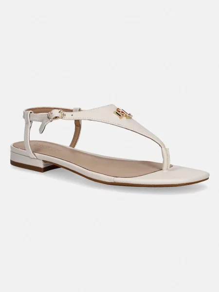 LAUREN RALPH LAUREN De piele sandale EVERLEY bej