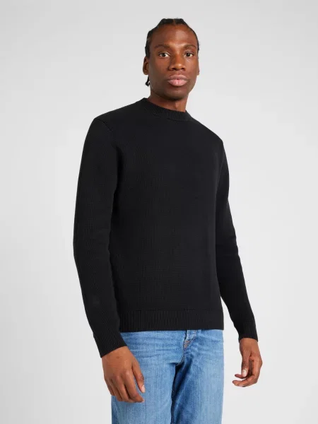 SELECTED HOMME Pulover DANE' negru
