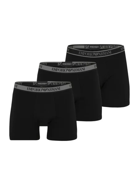 Emporio Armani Boxeri gri negru