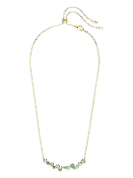 Naszyjnik Swarovski z kryształkami złoty