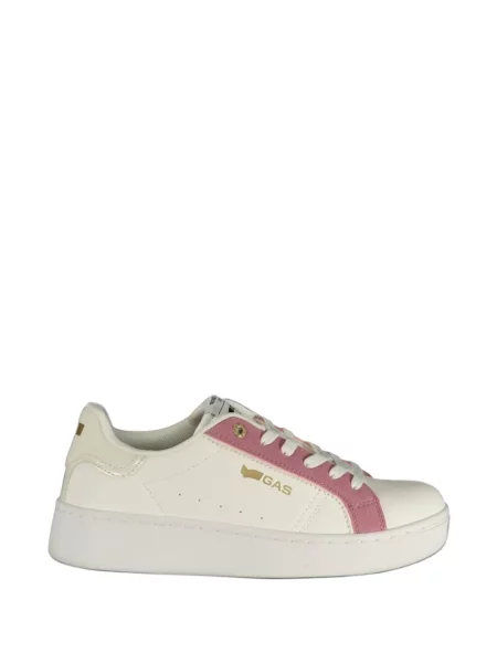 Sneakerși Gast cu imagine alb