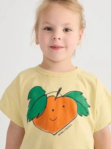 Bobo Choses Дитяча футболка Tangerine