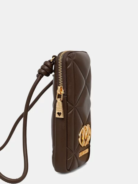 Torbica za telefon LOVE MOSCHINO rjava