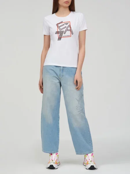 Футболка Ea7 Emporio Armani біла
