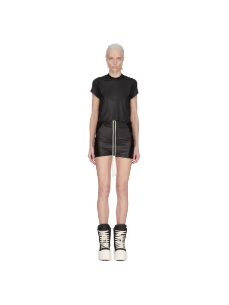 Szorty Rick Owens z dżerseju czarne