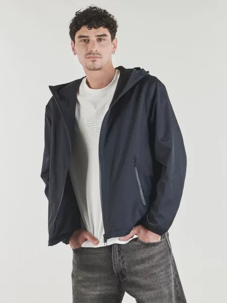 Sako Emporio Armani modrá