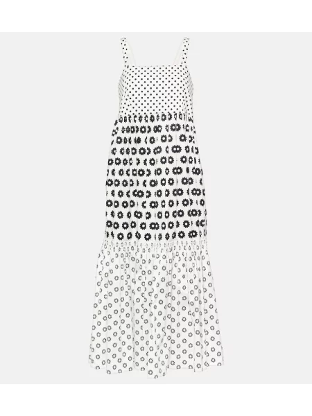 Rochie midi Tory Burch cu imagine până la genunchi de costum
