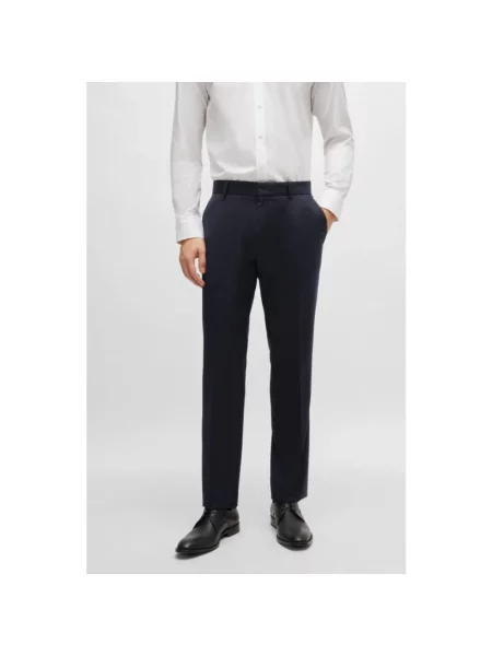 Spodnie Hugo Boss niebieskie