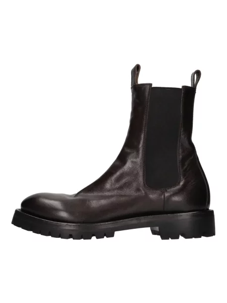 Buty do kostki Officine Creative skórzane brązowe
